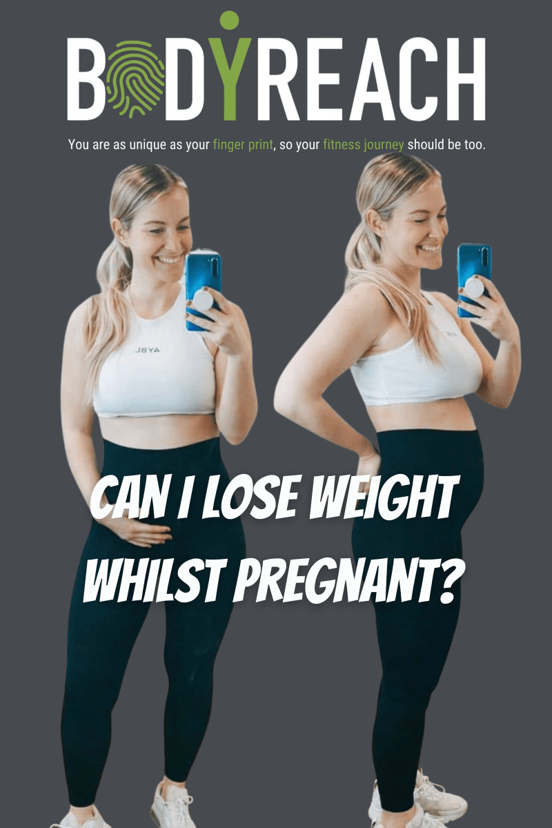 losing weight whilst pregnant